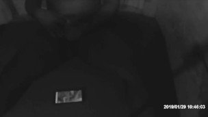Masked pleaser tugging that cock and fingering asshole