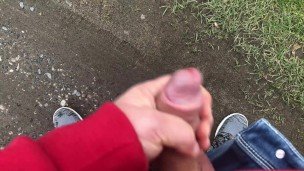 outdoor wank – no cum